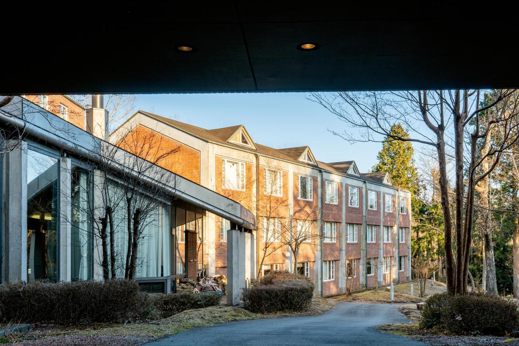 富士祥栄会館 Hotell Oyama  Exteriör bild